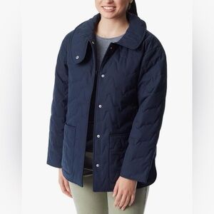 Bass Outdoor Quilted Jacket – Women’s XS – Navy Blazer – NWT